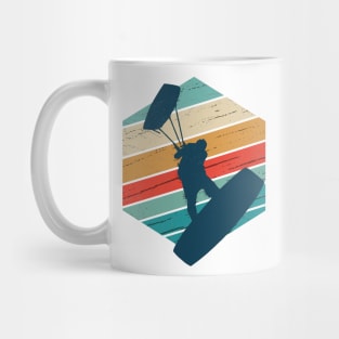 Kitesurfing Quote Vintage Colors Look Kiteboard Mug